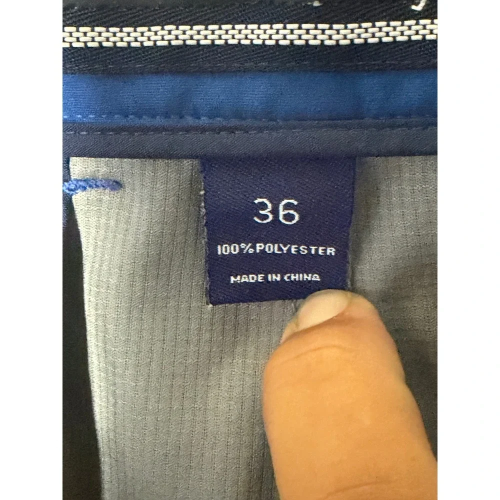 Johnnie-O Mens Performance Shorts Blue JMSH1510 Size 36 Blazer Water Resistant